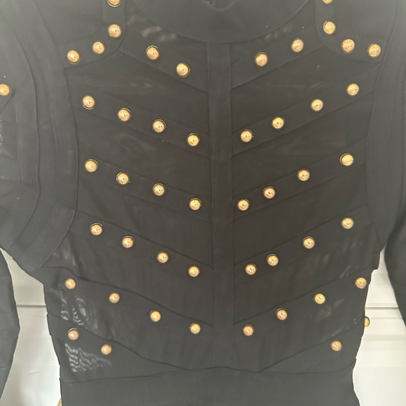 Studded midi dress - Picture 2 of 4